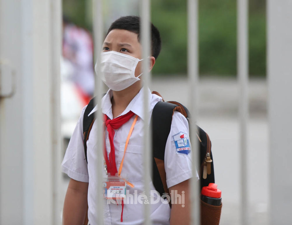 Hình ảnh ấn tượng học sinh Hà Nội trở lại trường sau 3 tháng nghỉ chống dịch Covid-19 - Ảnh 5