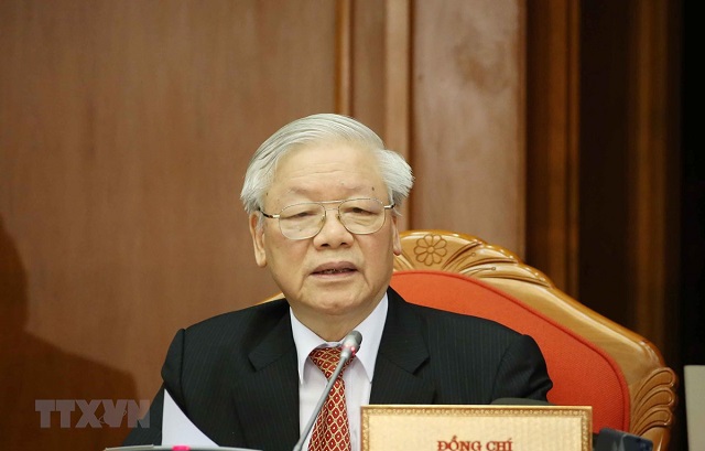 Tổng Bí thư, Chủ tịch nước Nguyễn Phú Trọng: Không để lọt vào Trung ương người cơ hội chính trị, tham vọng quyền lực - Ảnh 1