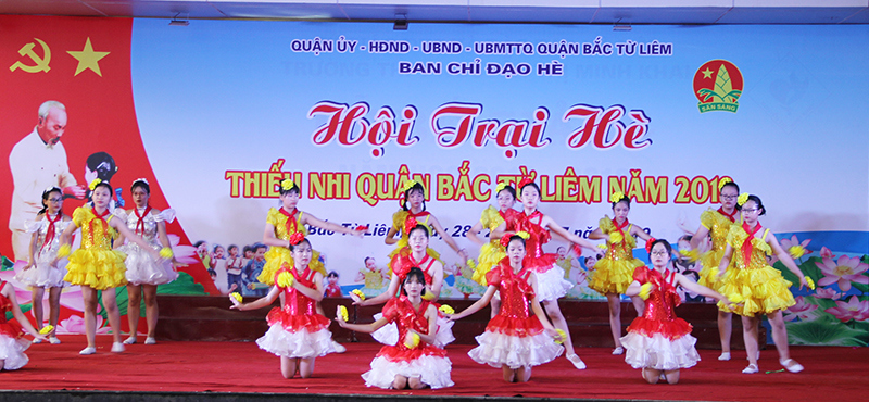 Nhiều hoạt động thiết thực tại trại hè thiếu nhi quận Bắc Từ Liêm 2019 - Ảnh 1