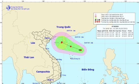 Vừa dứt nắng nóng, các tỉnh Bắc Bộ đối diện nguy cơ bão cấp 11 đổ bộ - Ảnh 1