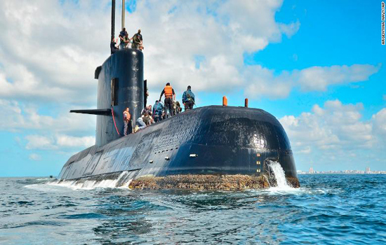 Argentina: Tàu ngầm ARA San Juan mất tích sắp cạn oxy dự trữ - Ảnh 1