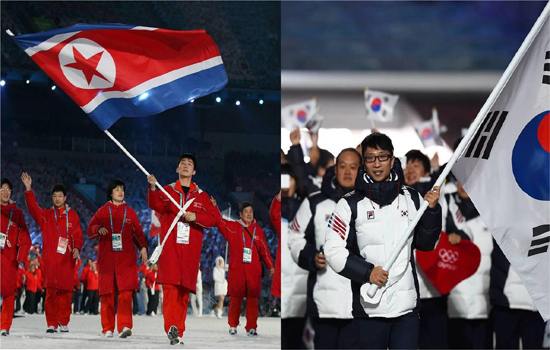 Hai miền Triều Tiên sẽ diễu hành dưới một lá cờ chung tại lễ khai mạc Olympic - Ảnh 1