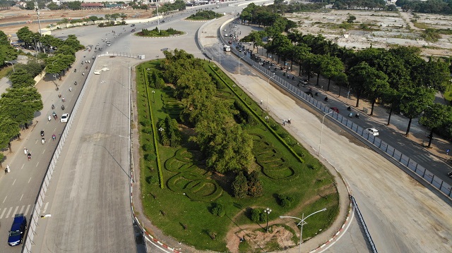 Toàn cảnh tuyến đường Lê Quang Đạo phục vụ thi công đường đua F1 - Ảnh 2