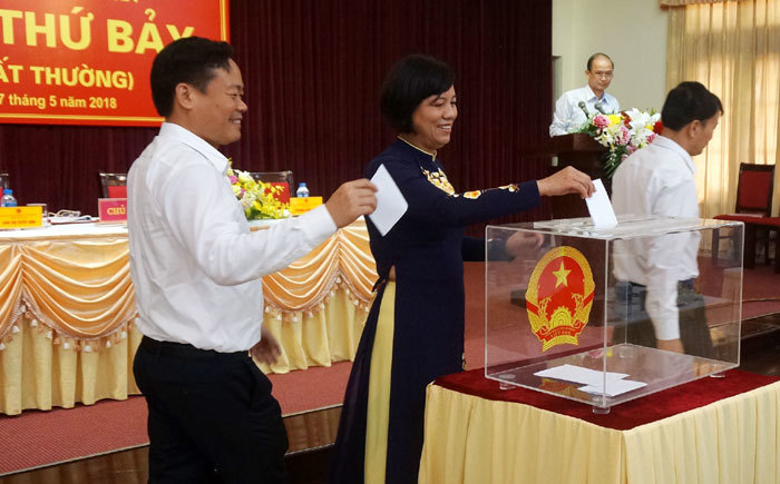 Ông Trần Đình Cường được bầu làm Phó Chủ tịch UBND quận Cầu Giấy - Ảnh 1