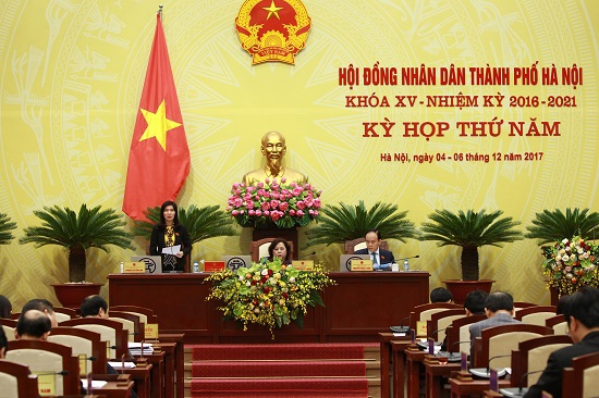 Thông qua nội dung mức chi thuộc thẩm quyền của HĐND Thành phố Hà Nội - Ảnh 1