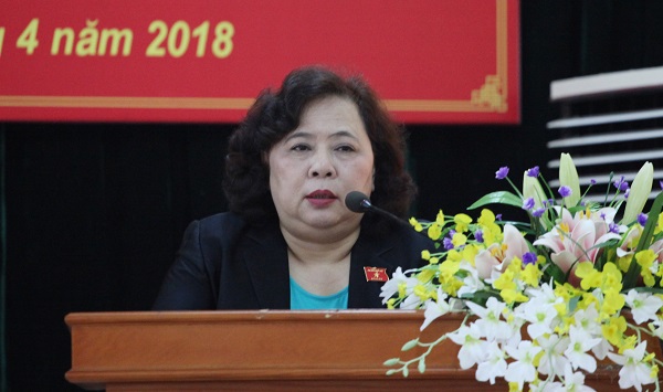 Đoàn đại biểu Quốc hội TP Hà Nội tiếp xúc cử tri quận Hà Đông - Ảnh 1