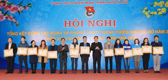 Thành đoàn Hà Nội xuất sắc dẫn đầu công tác đoàn và phong trào thanh thiếu nhi - Ảnh 2