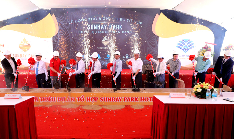 Động thổ tổ hợp 4.500 tỷ đồng SunBay Park Hotel & Resort Phan Rang - Ảnh 1