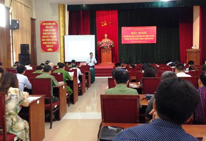 Hà Nội tuyên truyền nội dung Công ước chống tra tấn - Ảnh 1