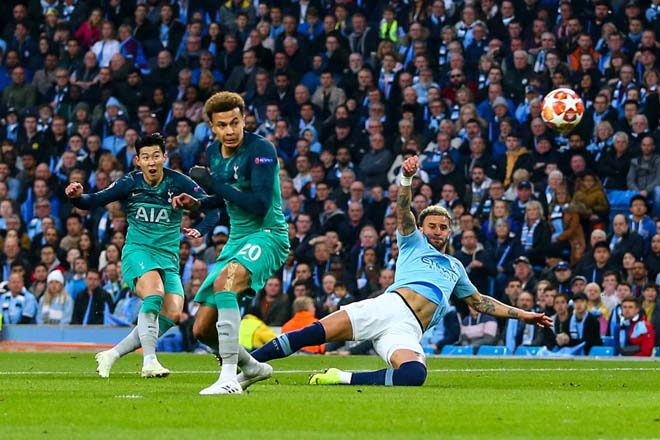 Trận cầu "điên rồ" Man City - Tottenham:  Son Heung Min tỏa sáng rực rỡ - Ảnh 2