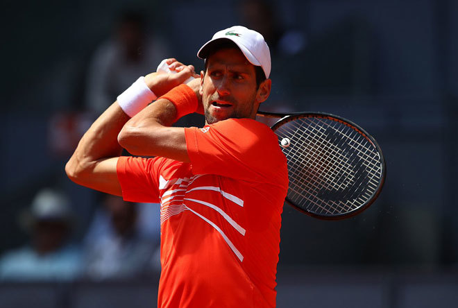 Madrid Open ngày 7: Djokovic dễ dàng hạ gục Dominic Thiem - Ảnh 1