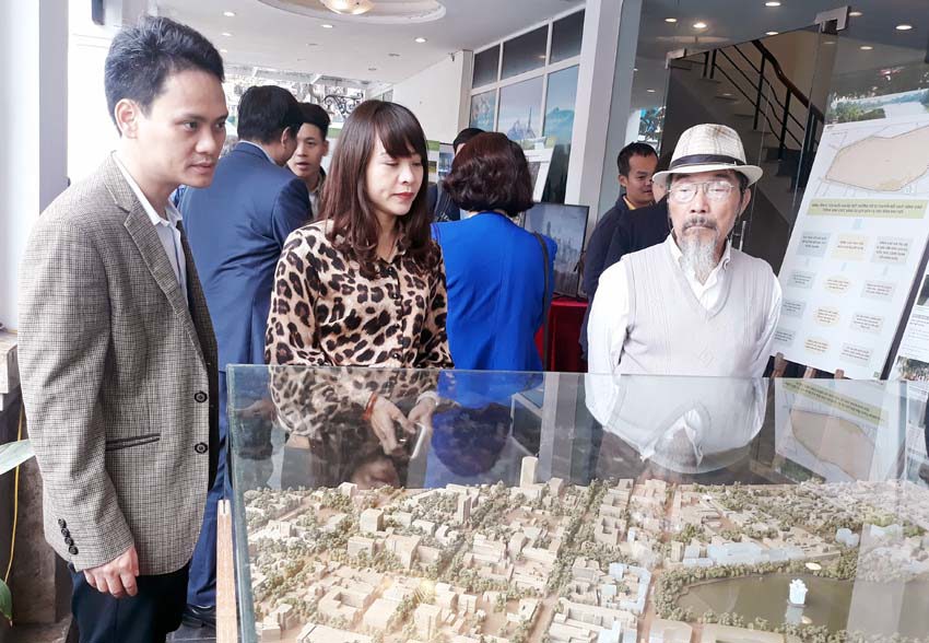 Quận Hoàn Kiếm lấy ý kiến cộng đồng về dự án chỉnh trang hồ Hoàn Kiếm - Ảnh 2
