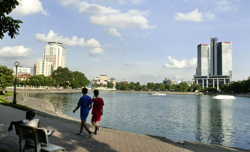 Hồ Thành Công - lá phổi xanh của Thủ đô - Ảnh 3