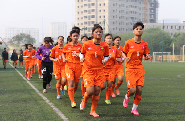 Tuyển U15 nữ Quốc gia tập trung chuẩn bị cho giải U15 nữ Đông Nam Á 2019 - Ảnh 1