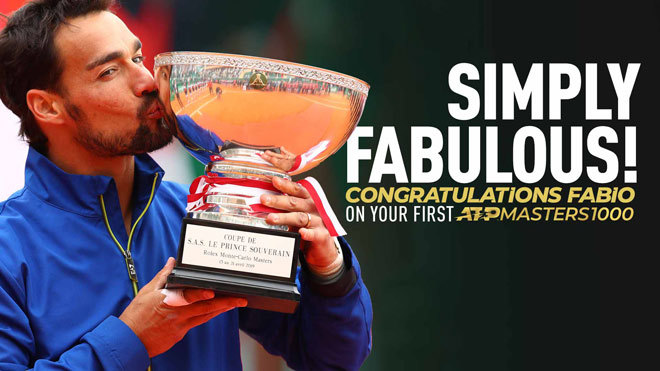 Chung kết Monte Carlo: Fognini đoạt danh hiệu ATP Masters 1000 đầu tiên - Ảnh 1