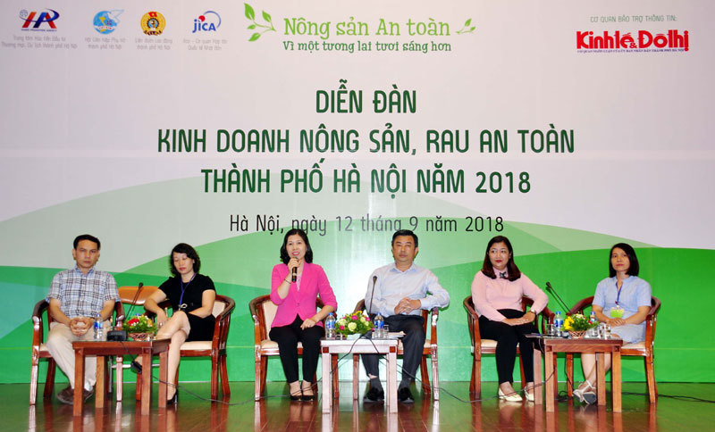Diễn đàn kinh doanh nông sản an toàn Hà Nội 2018, cơ hội kết nối cung – cầu - Ảnh 1