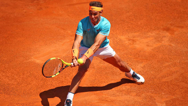 Nadal lần thứ 14 lọt vào vòng tứ kết Rome Masters - Ảnh 1