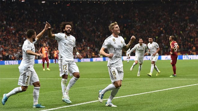 Lượt trận thứ 3 bảng A Champions League: Real Madrid thắng vất vả Galatasaray - Ảnh 1