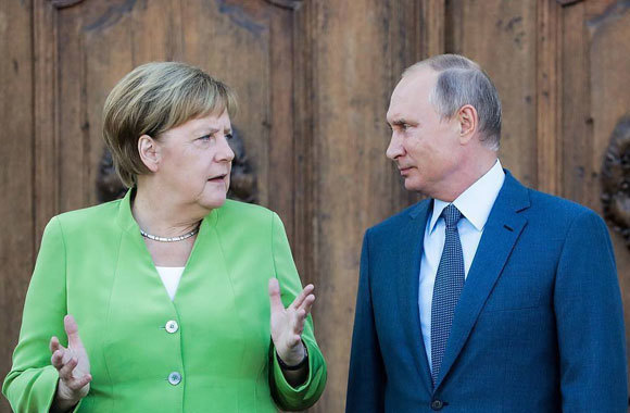 Tổng thống Putin, Thủ tướng Merkel cam kết hoàn thành Dòng chảy Phương Bắc 2 - Ảnh 1