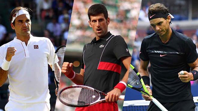 Bảng xếp hạng ATP tennis: Thế "chân kiềng" Nadal - Djokovic - Federer - Ảnh 1