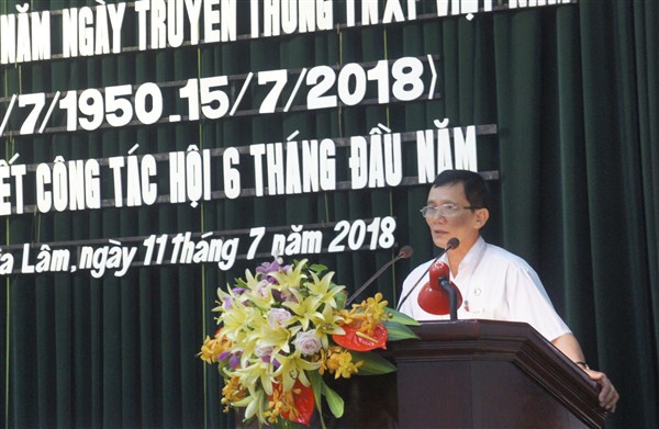 Hội cựu TNXP huyện Gia Lâm kỷ niệm ngày truyền thống - Ảnh 1