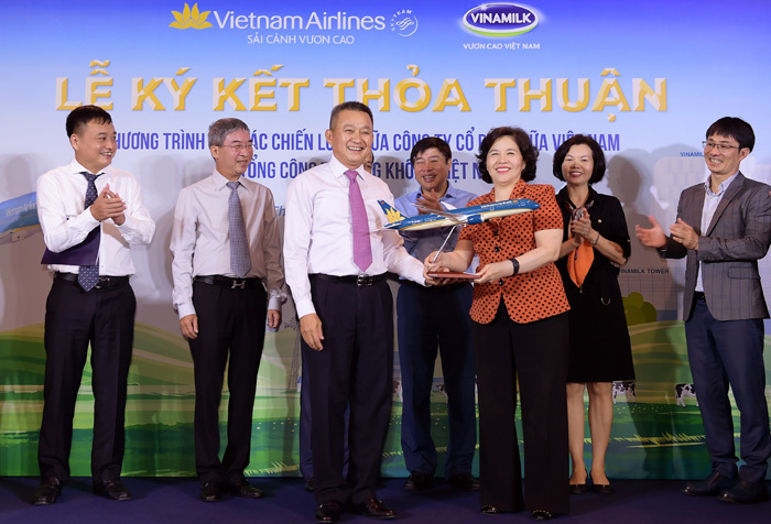 Vietnam Airlines và Vinamilk hợp tác chiến lược cùng phát triển thương hiệu vươn tầm quốc tế - Ảnh 4