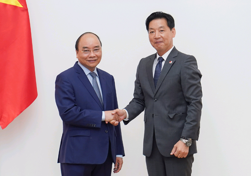 Thủ tướng mong muốn Aeon đẩy mạnh xuất khẩu hàng hóa Việt Nam - Ảnh 1