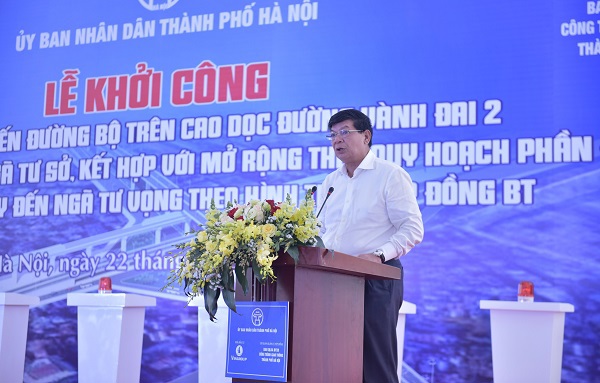 Phó Chủ tịch Nguyễn Quốc Hùng: Thi công đường vành đai 2 phải bảo đảm chất lượng, tiến độ, an toàn - Ảnh 1