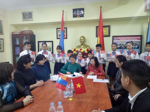 Dấu son trong hợp tác giáo dục Việt Nam - Mông Cổ - Ảnh 1