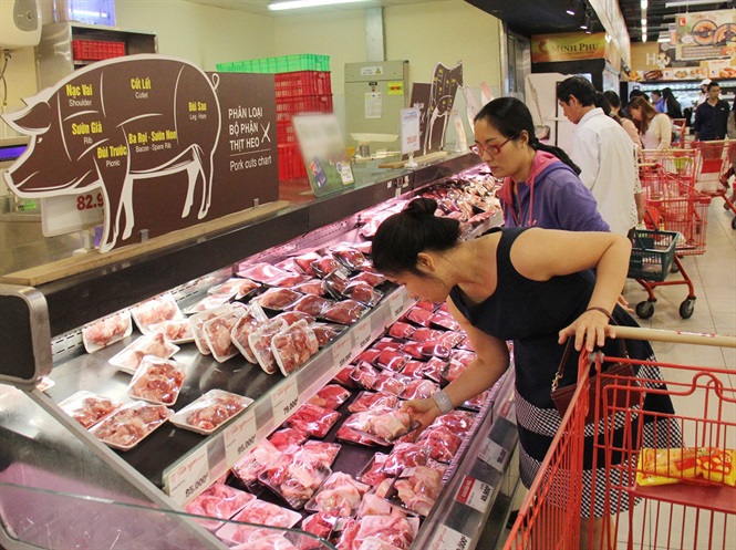 Thịt lợn tăng giá mạnh - Ảnh 1