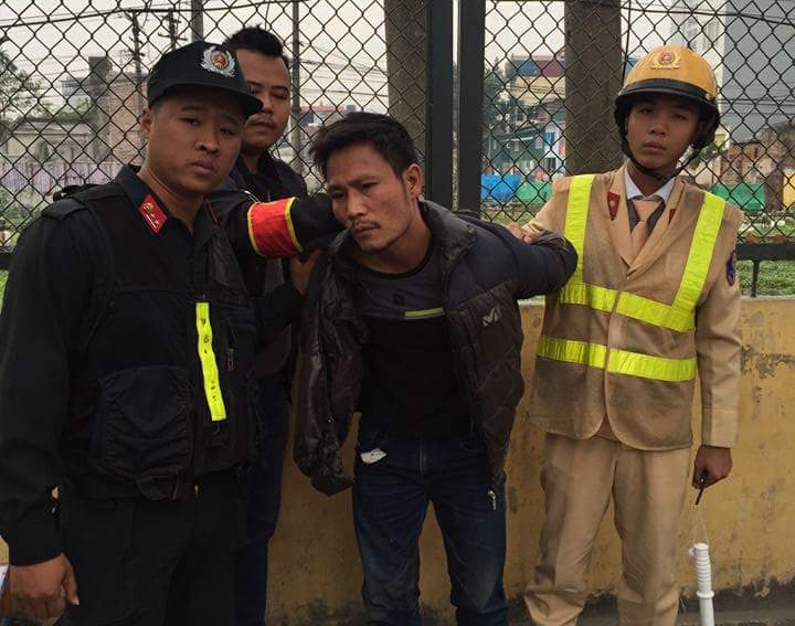 Hà Nội: Vừa giật điện thoại, tên cướp bị cảnh sát 141 tóm gọn - Ảnh 1