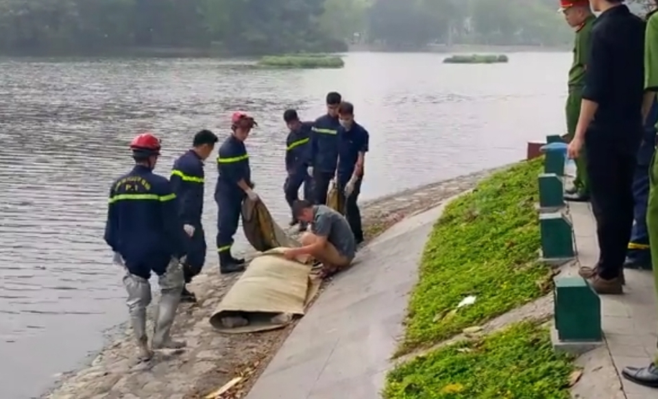 Hà Nội: Vớt được thi thể 2 nam sinh ở hồ Công viên Thống Nhất - Ảnh 1