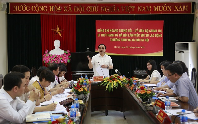 Bí thư Thành ủy Hoàng Trung Hải: Hà Nội không tiếc nguồn lực đầu tư để bảo đảm an sinh xã hội - Ảnh 1