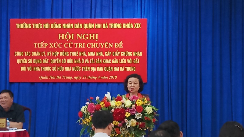 Quận Hai Bà Trưng: Thực hiện "5 rõ" đẩy nhanh cấp sổ đỏ nhà thuộc sở hữu nhà nước - Ảnh 2