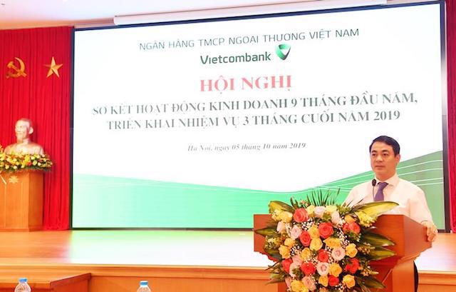 Vietcombank 9 tháng lợi nhuận đạt 85,8% kế hoạch năm 2019 - Ảnh 1
