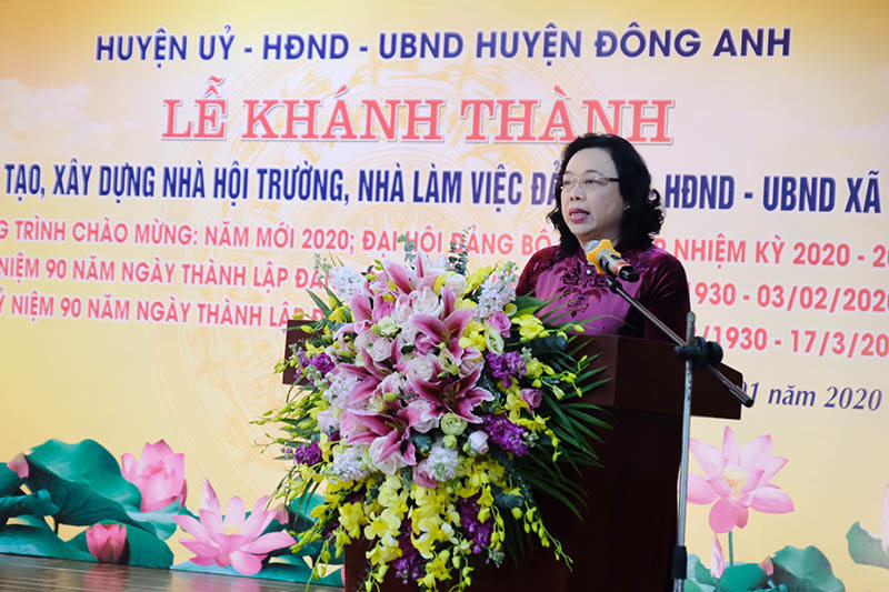 Phó Bí thư Thường trực Thành ủy Ngô Thị Thanh Hằng: Xây dựng nông thôn mới góp phần thay đổi cuộc sống người dân - Ảnh 1