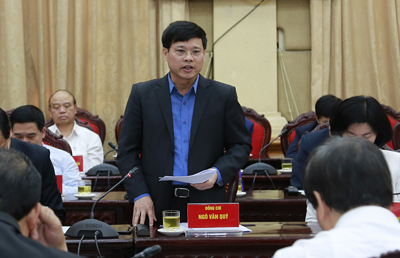 Xem xét các chỉ tiêu của Đại hội XVII Đảng bộ TP Hà Nội đảm bảo tính khả thi - Ảnh 2