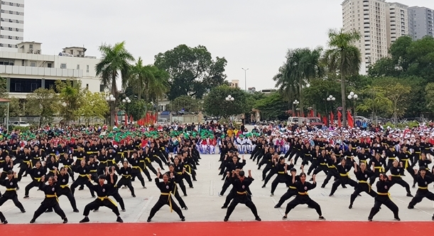 Hơn 3.500 học sinh tham gia Hội khỏe Phù Đổng quận Thanh Xuân - Ảnh 5