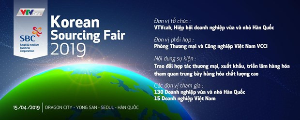 Korean Sourcing Fair 2019: Kết nối gần 150 doanh nghiệp Việt - Hàn - Ảnh 1