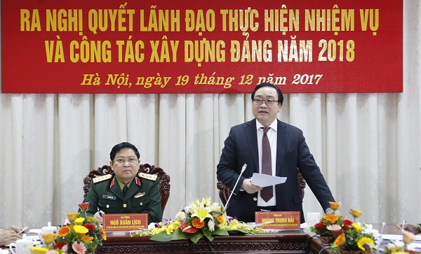 Nắm chắc tình hình, bảo vệ an toàn tuyệt đối cho Thủ đô - Ảnh 1