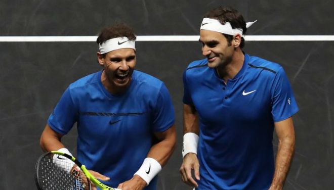 "Đá cặp" Federer xong Nadal sẽ cưới vợ - Ảnh 1