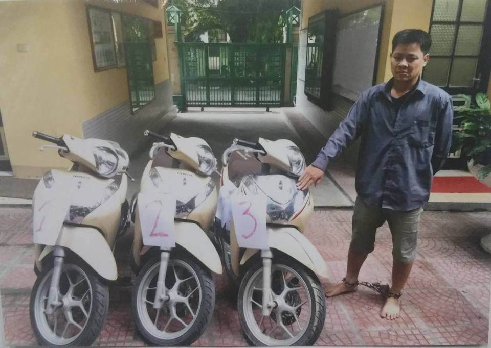 Hành trình triệt phá hàng loạt ổ nhóm trộm cắp, tiêu thụ xe máy ở Hà Nội - Ảnh 2