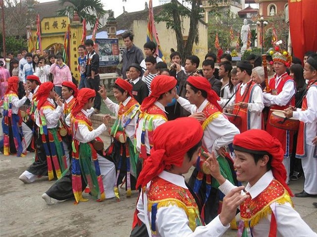 Lễ hội làng Triều Khúc: Di sản văn hóa phi vật thể Quốc gia - Ảnh 1