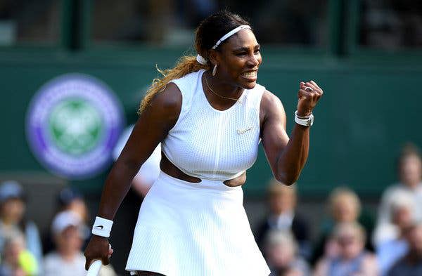 Tứ kết Wimbledon: Serena thể hiện bản lĩnh kinh ngạc - Ảnh 1