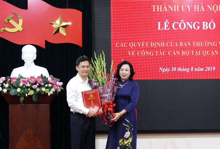 Ông Hà Minh Hải giữ chức Bí thư Quận ủy Đống Đa - Ảnh 1