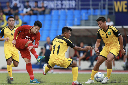 U22 Việt Nam 6 - 0 U22 Brunei: Chiến thắng thuyết phục! - Ảnh 4