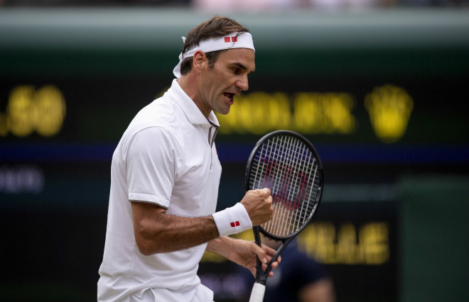 Vòng 4 Wimbledon: Federer "hủy diệt" hiện tượng Berrettini - Ảnh 1