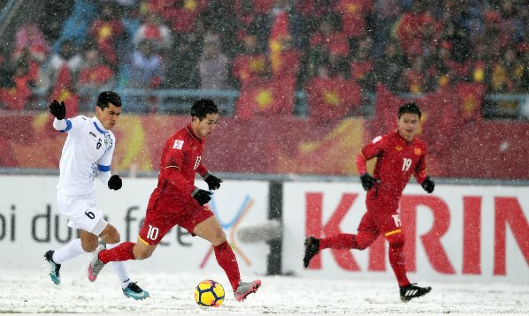 Những khoảnh khắc đẹp của trận chung kết lịch sử U23 Châu Á - Ảnh 2