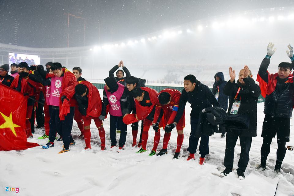Những khoảnh khắc đẹp của trận chung kết lịch sử U23 Châu Á - Ảnh 15