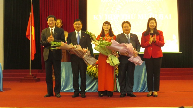 Ông Nguyễn Tiến Cường được bầu làm Chủ tịch UBND huyện Thanh Trì - Ảnh 1